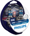 Купить Лампы автомобильные Philips H4 RacingVision +150% 2шт (12342RVS2)  в Минске.