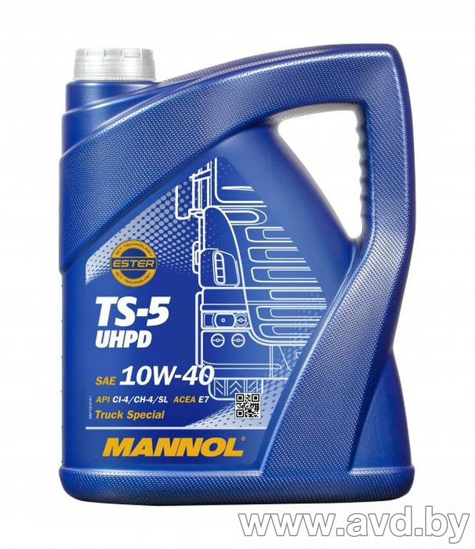Купить Моторное масло Mannol TS-5 UHPD 10W-40 5л  в Минске.