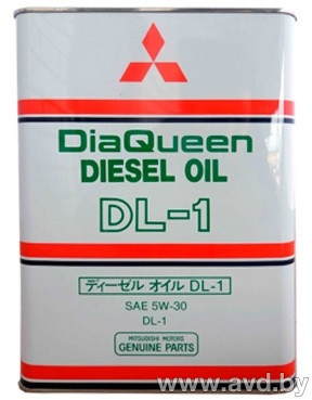 Купить Моторное масло Mitsubishi DiaQueen 5W-30 DL-1 (8967610) 4л  в Минске.