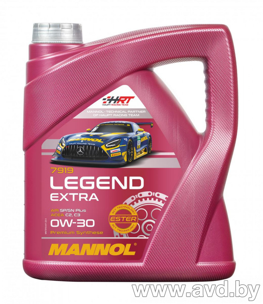 Купить Моторное масло Mannol Legend Extra 0W-30 C2/C3 4л  в Минске.