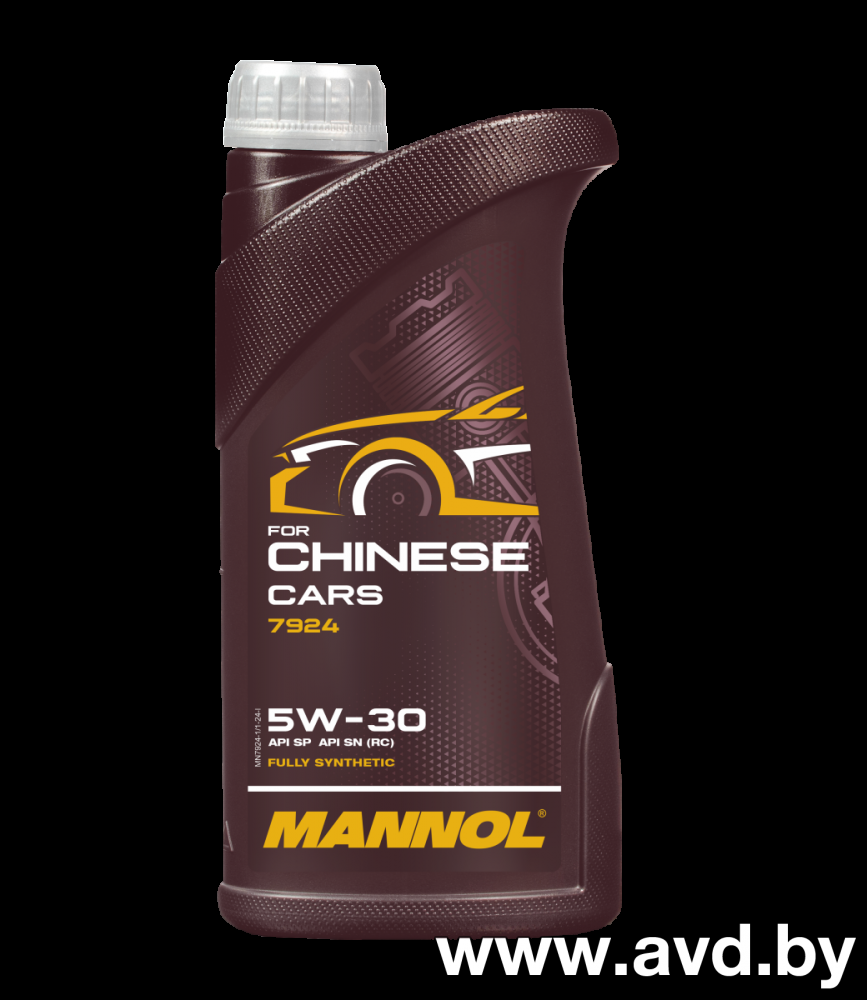 Купить Моторное масло Mannol For Chinese Cars 5W-30 1л  в Минске.