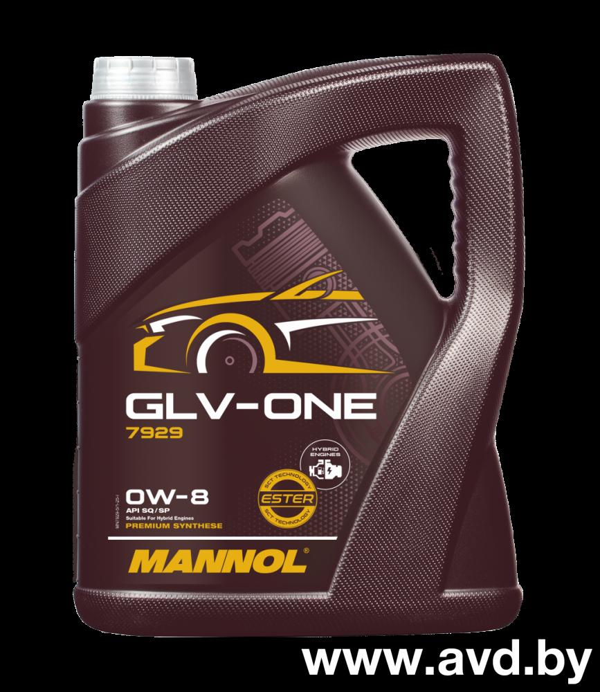 Купить Моторное масло Mannol GLV-ONE 0W-8 5л  в Минске.