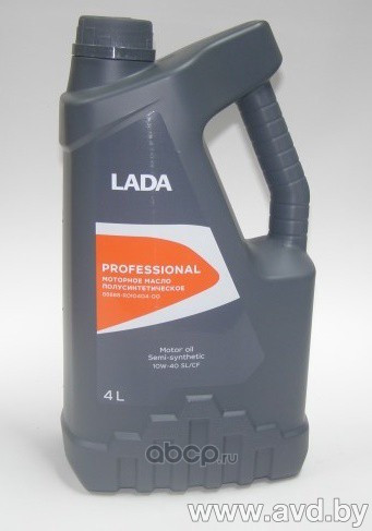 Купить Моторное масло LADA Professional 10W-40 4л  в Минске.