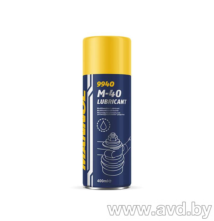 Купить Автокосметика и аксессуары Mannol M40 Lubricant (аналог WD-40) 400мл  в Минске.