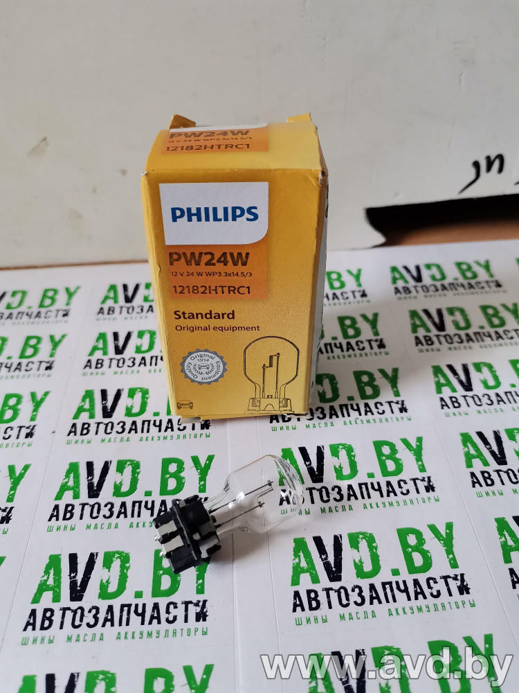 Купить Лампы автомобильные Philips PW24W HTR C1 1шт (12182HTRC1)  в Минске.