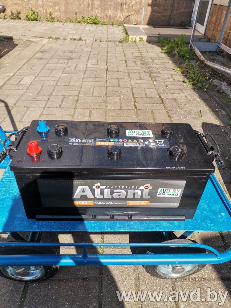 Купить Автомобильные аккумуляторы Atlant L+ (190 А·ч)  в Минске.