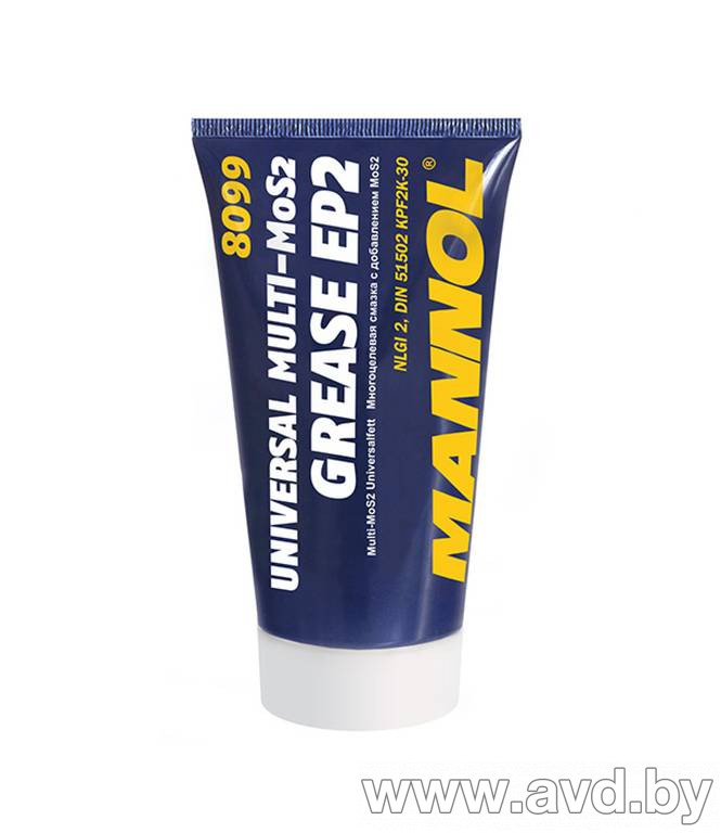 Купить Автокосметика и аксессуары Mannol EP-2 Universal Multi MoS2 Grease 100г  в Минске.