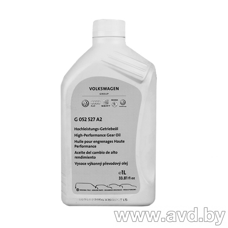 Купить Трансмиссионное масло AUDI/Volkswagen G052527A2 1л  в Минске.