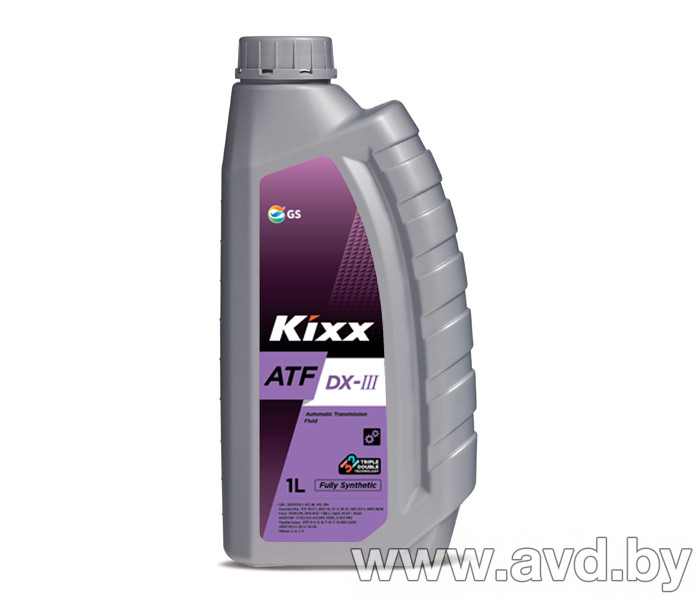 Купить Трансмиссионное масло Kixx ATF DX-III 1л в Минске.