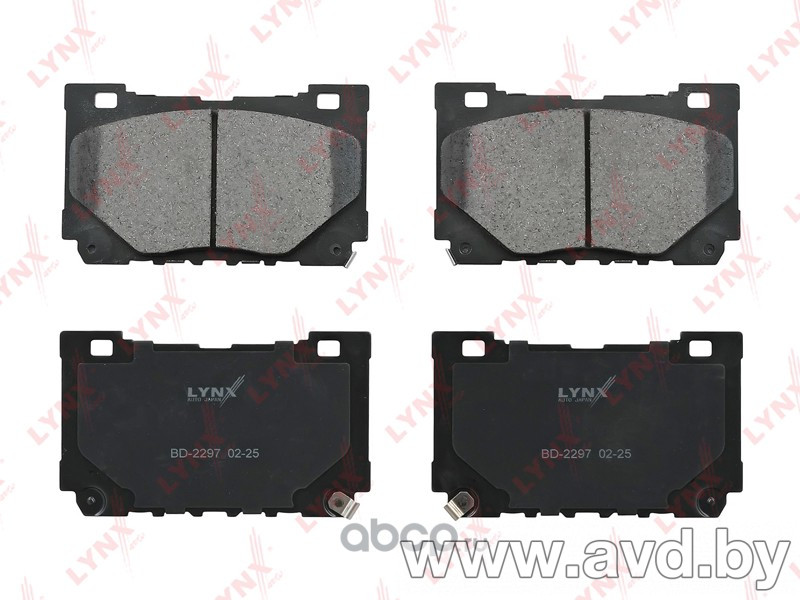 Купить Колодки тормозные LynxAuto Передние ZEEKR 001 21> oe8893220615 (BD-2297)  в Минске.