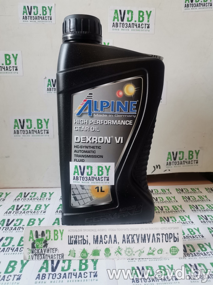 Купить Трансмиссионное масло Alpine ATF DEXRON VI 1л  в Минске.