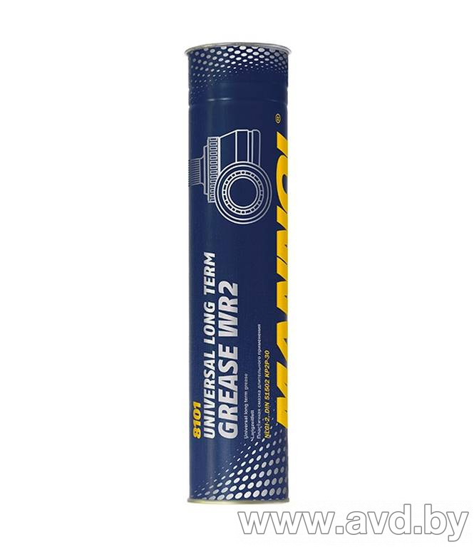 Купить Автокосметика и аксессуары Mannol Смазка WR2 Universal Long Term Grease 400г  в Минске.
