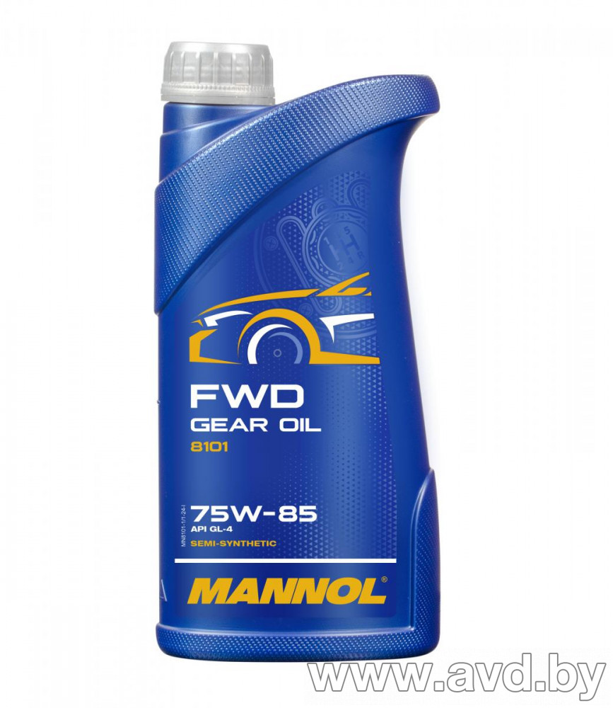 Купить Трансмиссионное масло Mannol FWD Getriebeoel 75W-85 API GL 4 1л  в Минске.