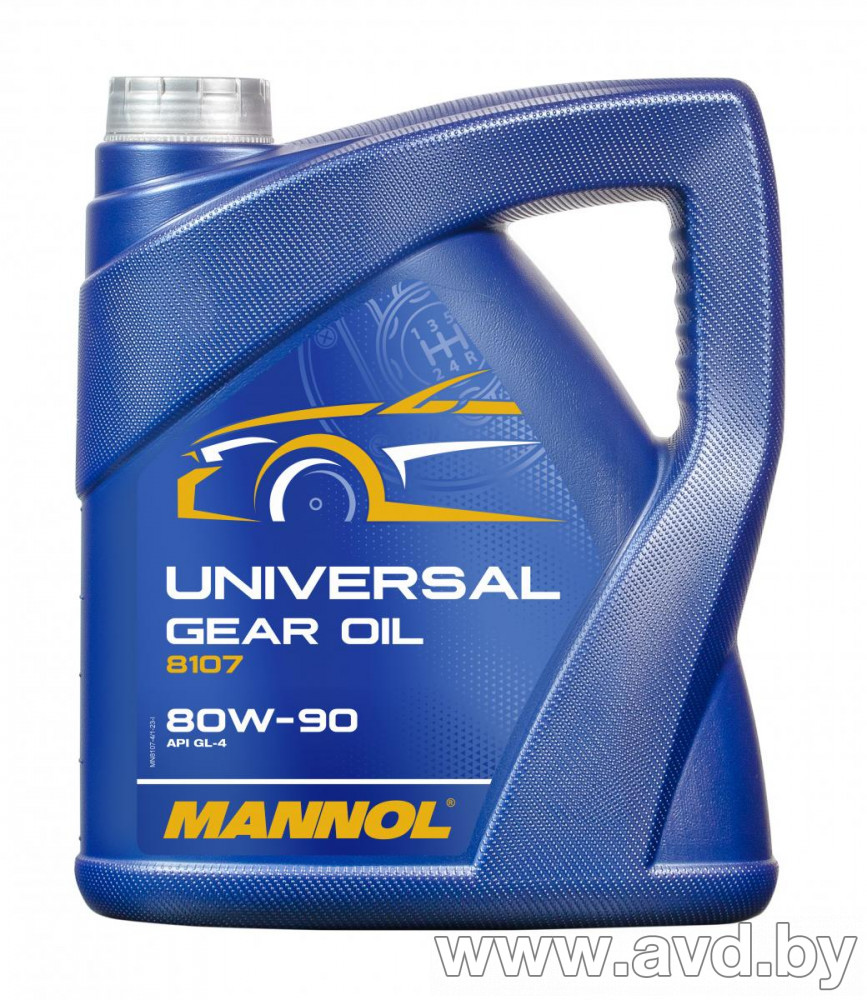 Купить Трансмиссионное масло Mannol Universal Getriebeoel 80W-90 API GL 4 4л  в Минске.
