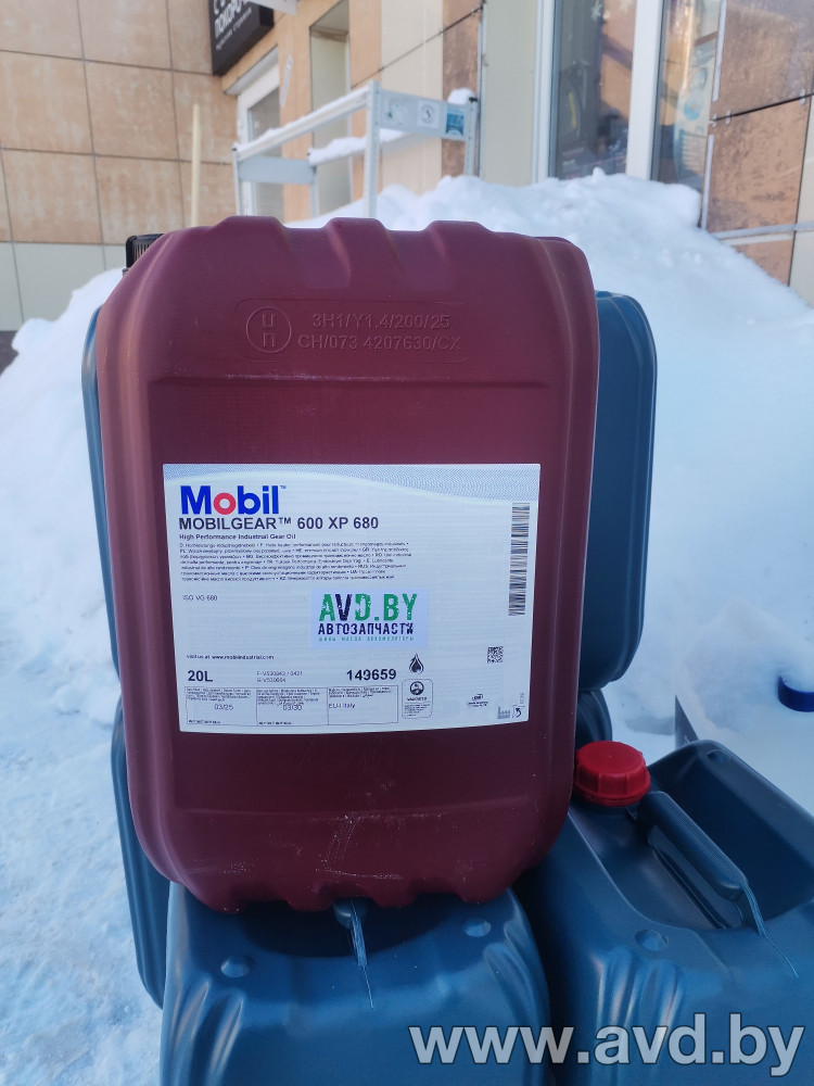 Купить Индустриальные масла Mobil Mobilgear 600 XP680 20л  в Минске.