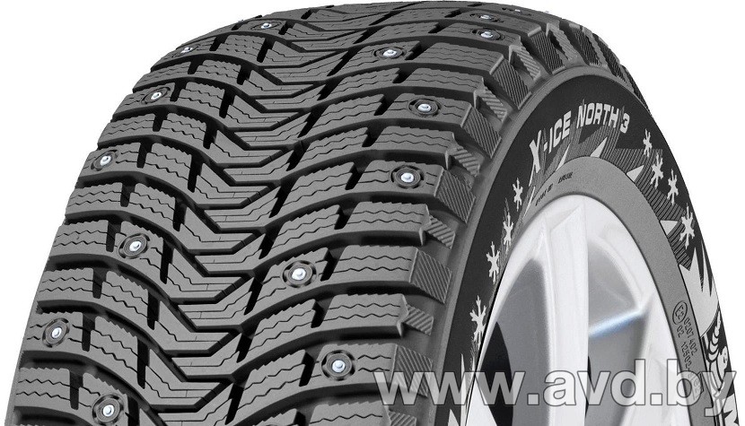 Купить Шины Michelin X-Ice North 3 225/55R17 101T в Минске.
