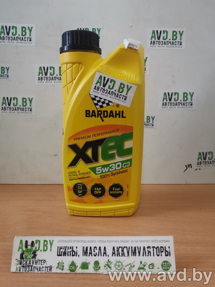 Купить Моторное масло Bardahl XTEC 5W-30 C3 1л  в Минске.