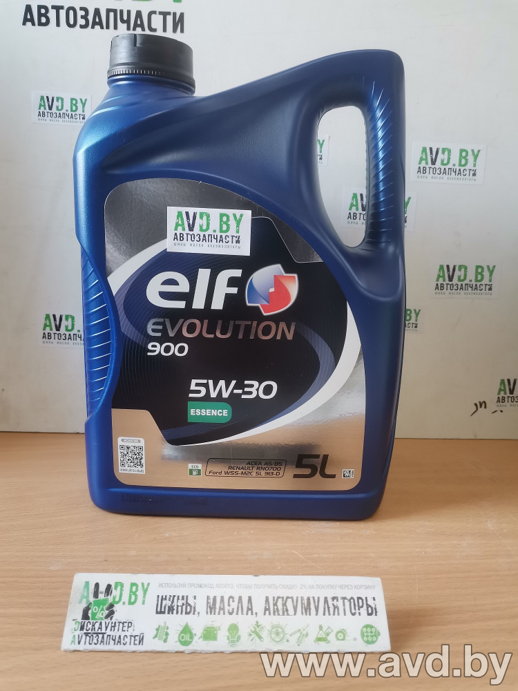 Купить Моторное масло Elf Evolution 900 5W-30 5л  в Минске.