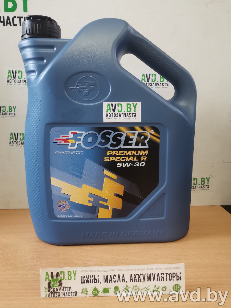 Купить Моторное масло Fosser Premium Special R 5W-30 5л  в Минске.