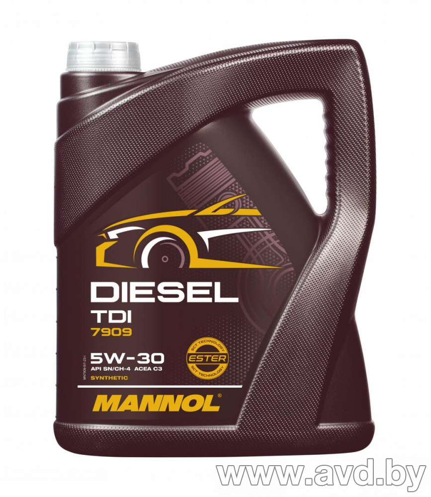 Купить Моторное масло Mannol DIESEL TDI 5W-30 5л  в Минске.