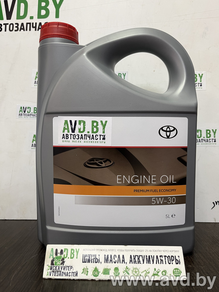 Купить Моторное масло Toyota PFE 5W-30 (0888086074) 5л в Минске.
