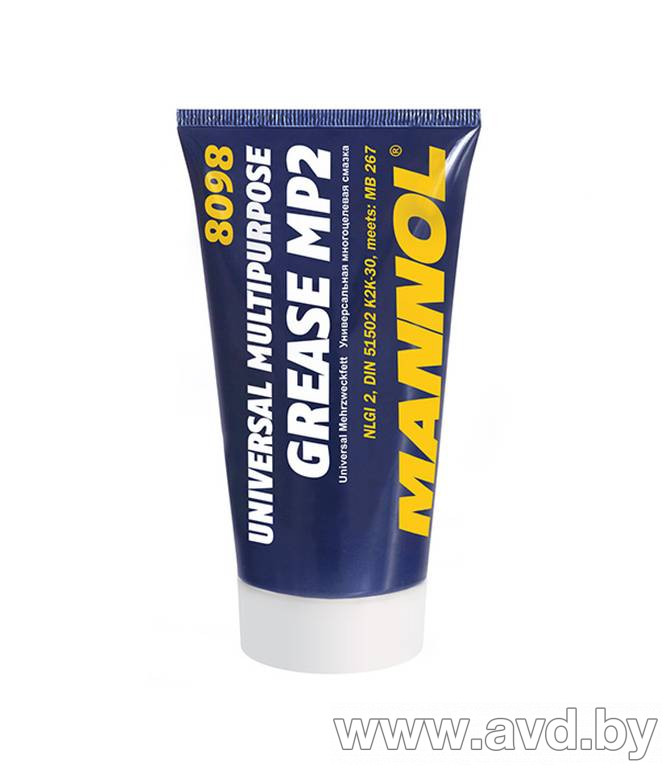 Купить Автокосметика и аксессуары Mannol MP-2 Universal Multipurpose Greas 100гр  в Минске.