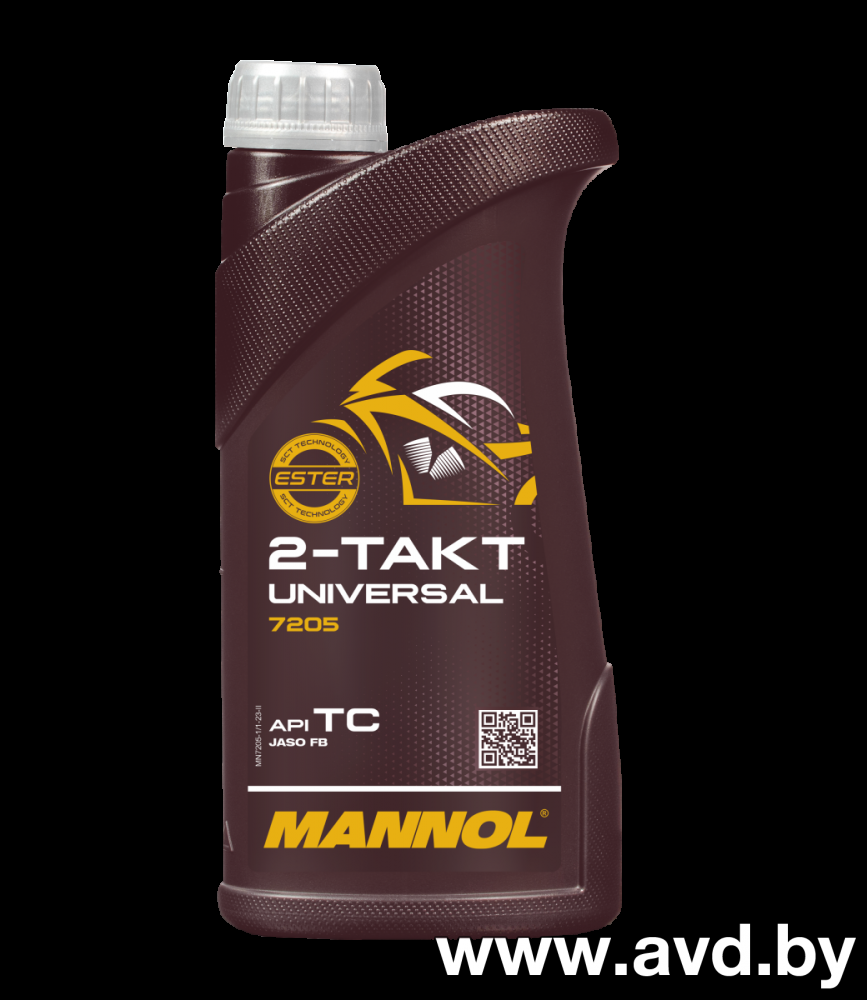 Купить Моторное масло Mannol 2-Takt Universal API TC 1л  в Минске.