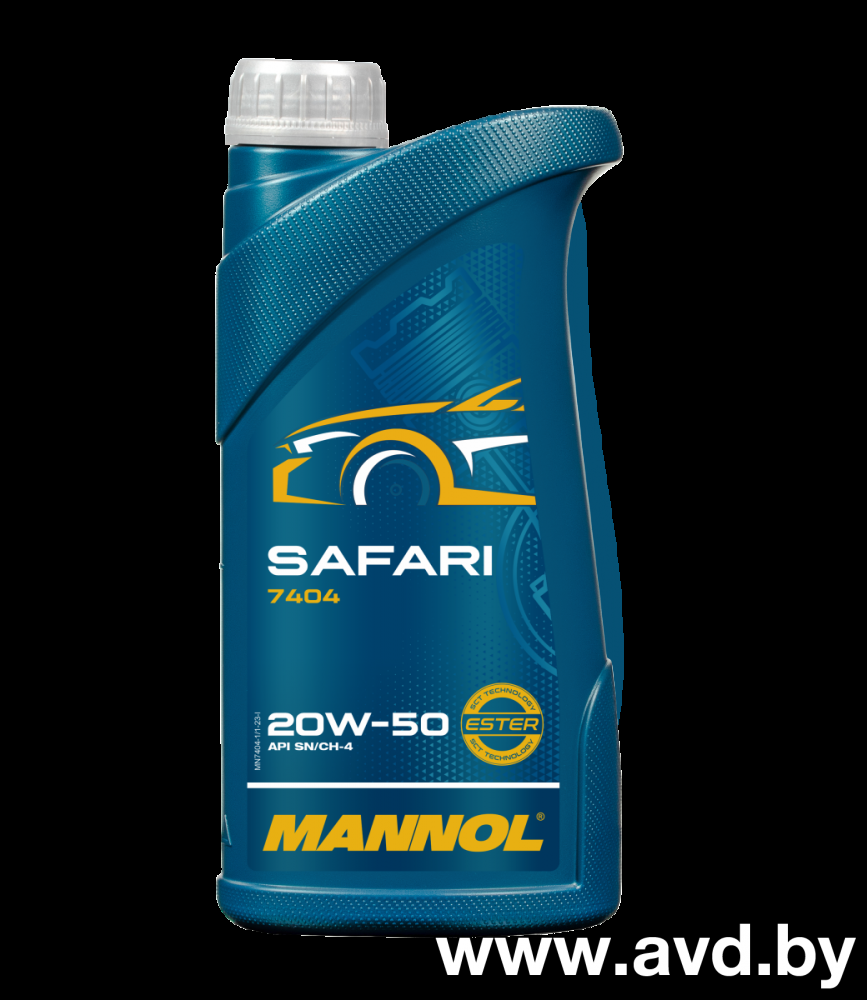 Купить Моторное масло Mannol Safari 20W-50 1л  в Минске.