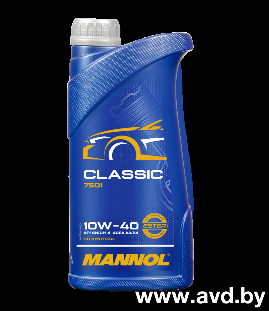Купить Моторное масло Mannol CLASSIC 10W-40 1л  в Минске.