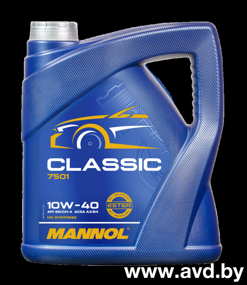 Купить Моторное масло Mannol CLASSIC 10W-40 4л  в Минске.