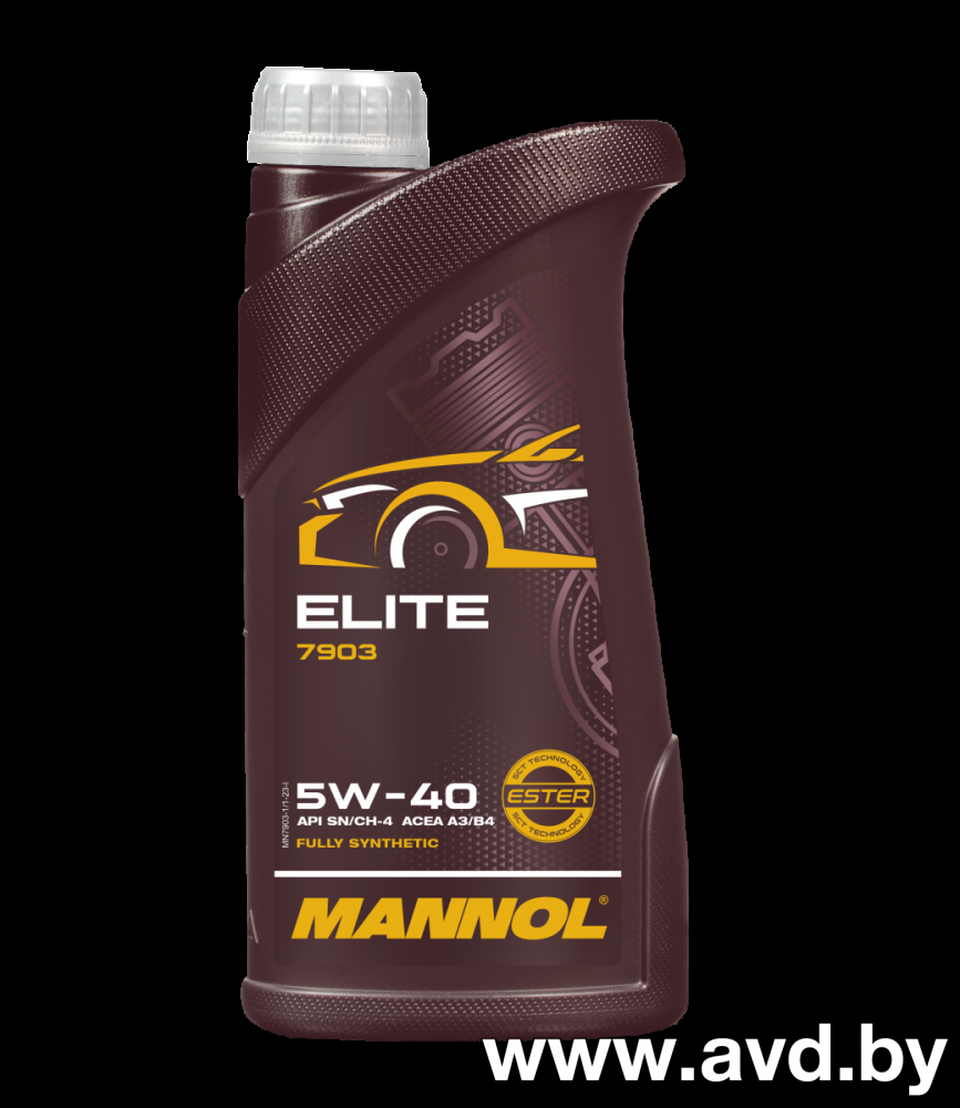 Купить Моторное масло Mannol ELITE 5W-40 1л  в Минске.