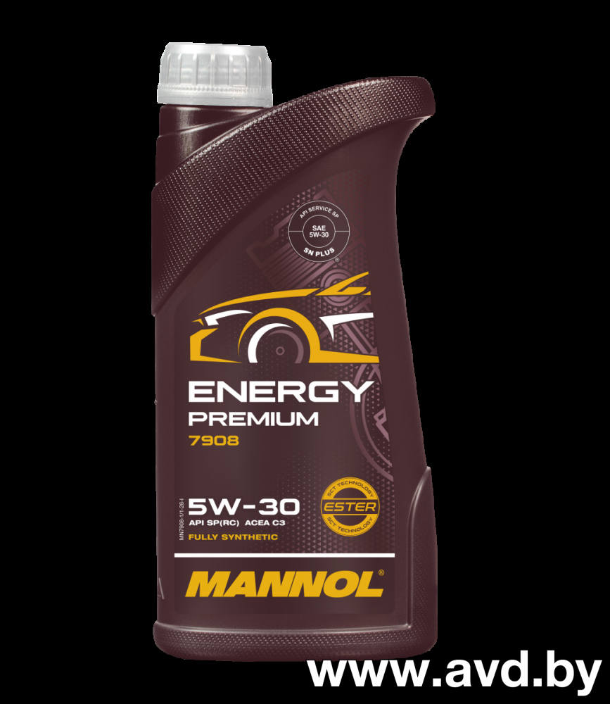 Купить Моторное масло Mannol Energy Premium 5w30 1л  в Минске.