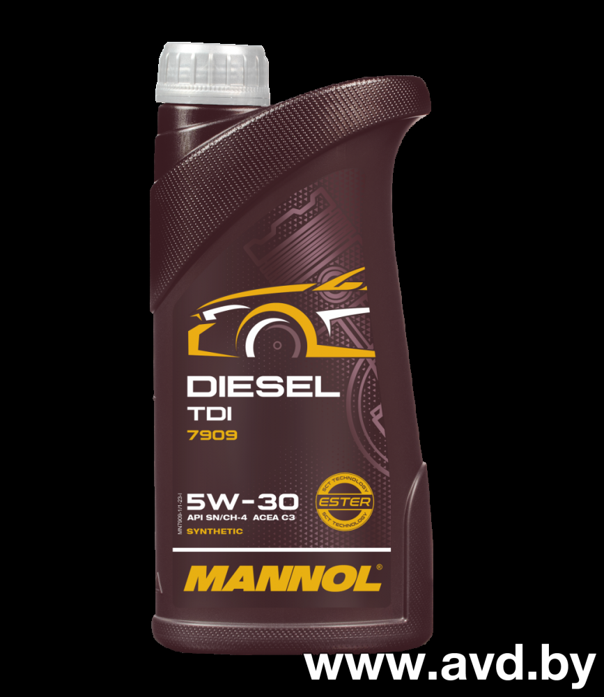 Купить Моторное масло Mannol TDI Volkswagen 5W-30 1л  в Минске.