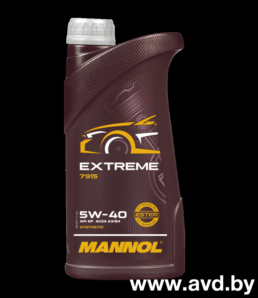 Купить Моторное масло Mannol EXTREME 5W-40 1л  в Минске.