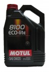 Купить Моторное масло Motul 8100 Eco-lite 0W-20 5л  в Минске.