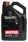 Купить Моторное масло Motul Specific LL-04 5W40 5л  в Минске.