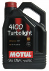 Купить Моторное масло Motul 4100 Turbolight 10W40 5л  в Минске.