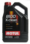 Купить Моторное масло Motul 8100 X-clean 5W-30 5л  в Минске.