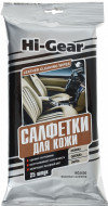Купить Автокосметика и аксессуары Hi-Gear Cалфетки для кожи 25шт (HG5600)  в Минске.