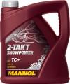 Купить Моторное масло Mannol 2 Takt Snowpower TC+ 4л  в Минске.