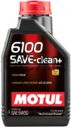 Купить Моторное масло Motul 6100 Save-Clean 5W-30 1л  в Минске.
