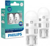 Купить Лампы автомобильные Philips Светодиодная W5W LED 6000K 2шт (11961ULWX2)  в Минске.