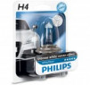 Купить Лампы автомобильные Philips H4 White Vision +60% 4300k 1шт (12342WHVB1)  в Минске.
