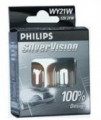 Купить Лампы автомобильные Philips P21W SilverVision 2шт [12496SVS2]  в Минске.