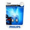 Купить Лампы автомобильные Philips T4W Bluevision 2шт (12929BVB2)  в Минске.