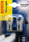 Купить Лампы автомобильные Bosch P21/5W Pure Light 2шт [1987301016]  в Минске.