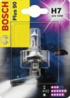 Купить Лампы автомобильные Bosch H7 Plus 90 (увеличенная светоотдача на 90%) 1шт [1987301078]  в Минске.