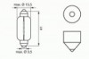 Купить Лампы автомобильные Bosch T15x43 12V 15W SV8.58 Pure Light 1шт [1987302238]  в Минске.