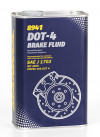 Купить Тормозная жидкость Mannol DOT 4 1л  в Минске.