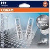 Купить Лампы автомобильные Osram H1 Silverstar 2.0 +60% 2шт [64150SV2-02B]  в Минске.